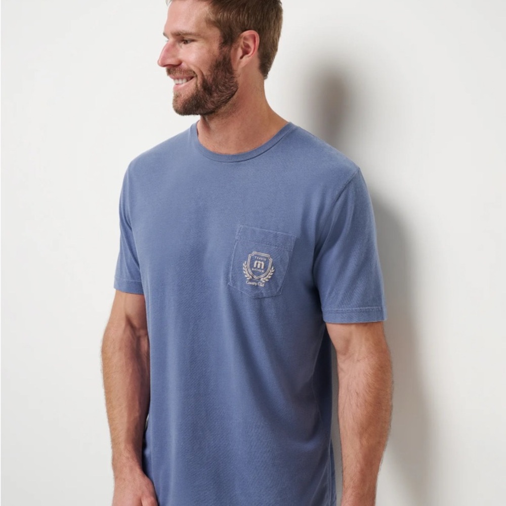 Travis Mathew local Favorite Tee - Indigo Blue